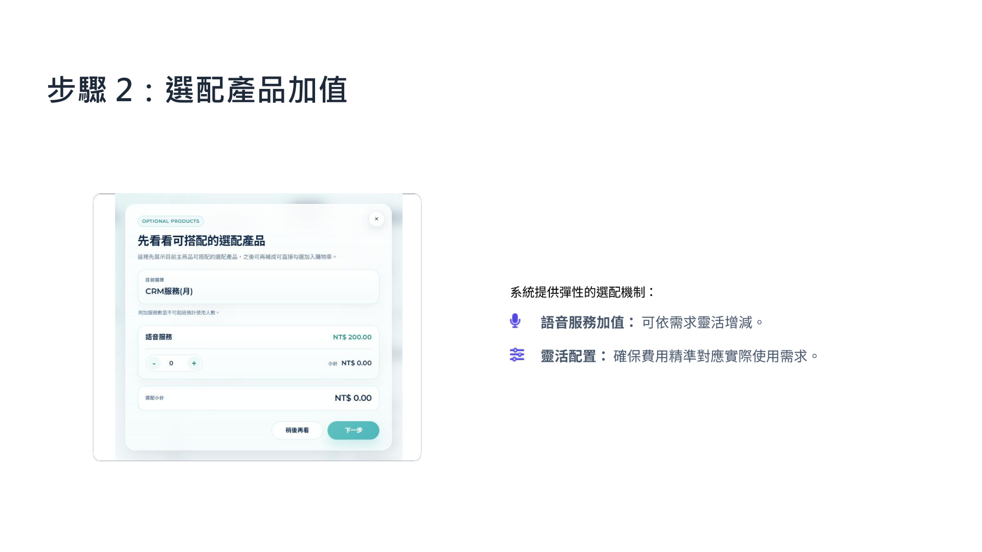 訂閱開通流程